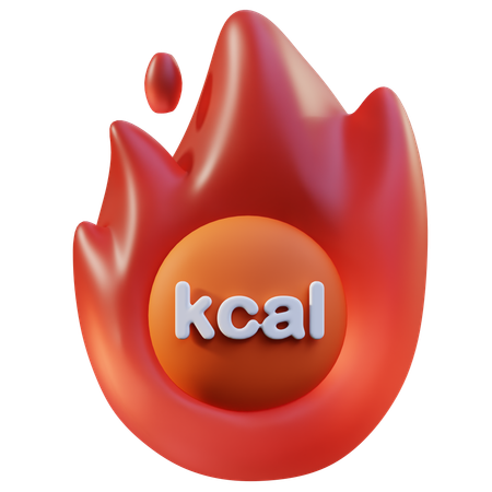 Burn Calories  3D Icon