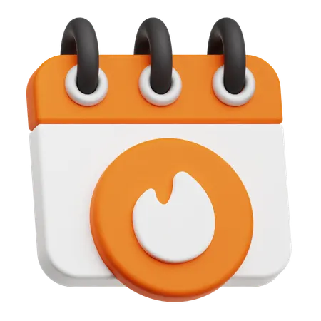 Burning Day  3D Icon