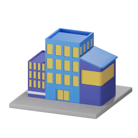 Büro  3D Icon