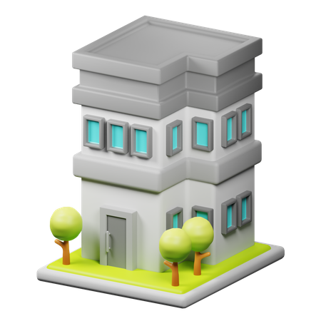 Büro  3D Icon