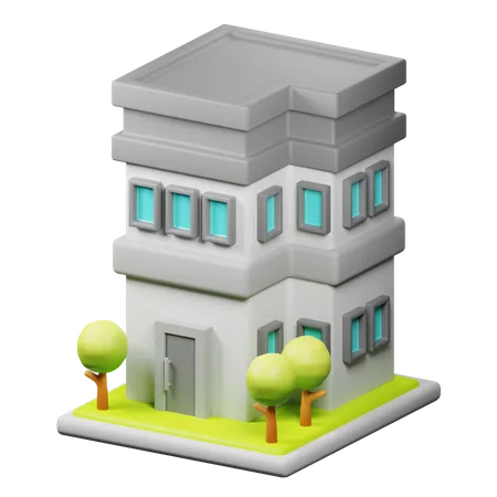 Büro  3D Icon