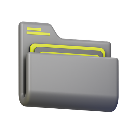 Büroordner  3D Icon