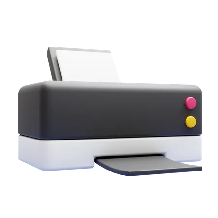 Bürodrucker  3D Icon