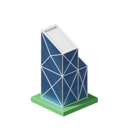 Bürogebäude  3D Icon