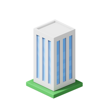 Bürogebäude  3D Icon