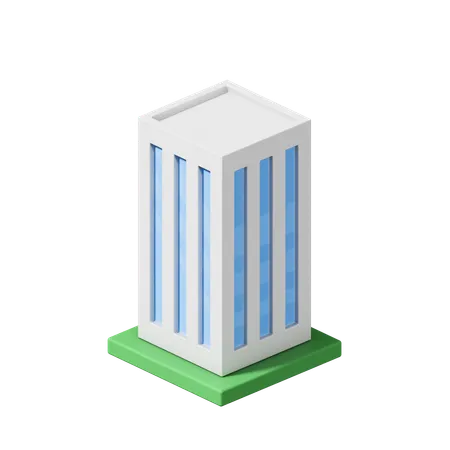 Bürogebäude  3D Icon