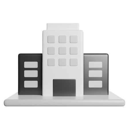 Bürogebäude  3D Icon