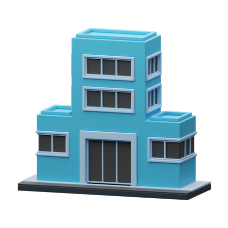 Bürogebäude  3D Icon