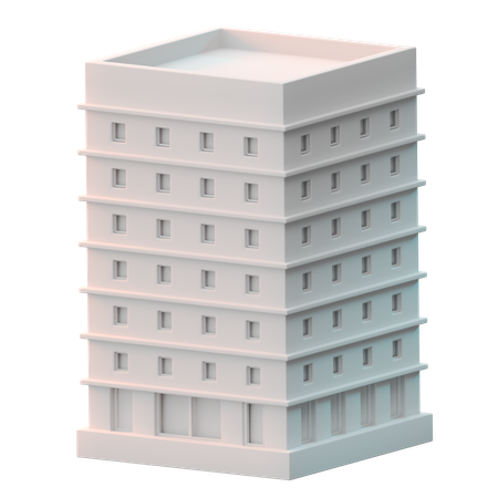 Bürogebäude  3D Icon