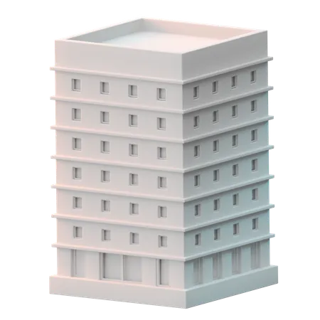 Bürogebäude  3D Icon