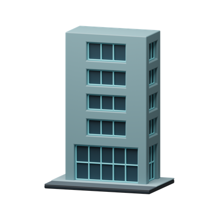 Bürogebäude  3D Icon