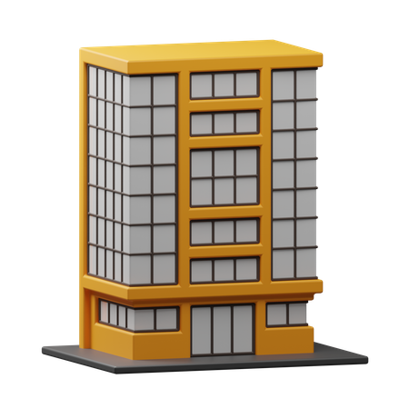 Bürogebäude  3D Icon