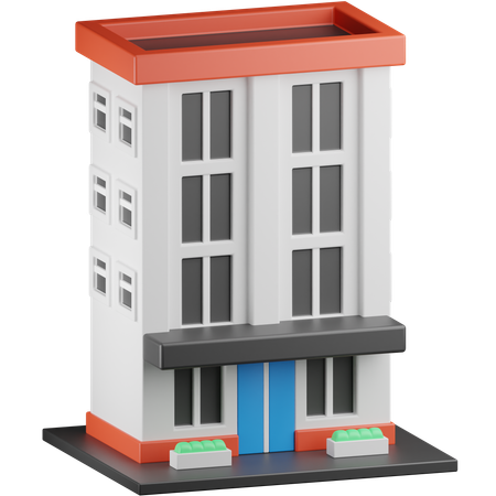 Bürogebäude  3D Icon