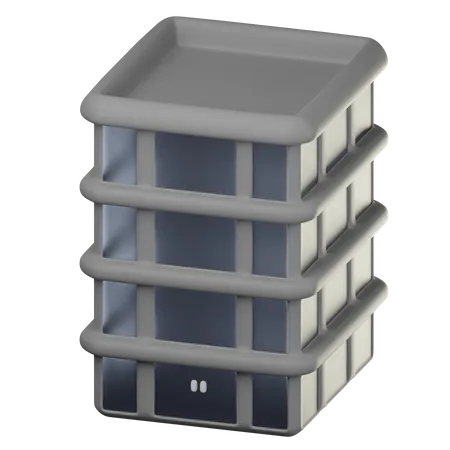 Bürogebäude  3D Icon