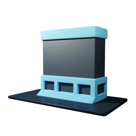 Bürogebäude  3D Icon