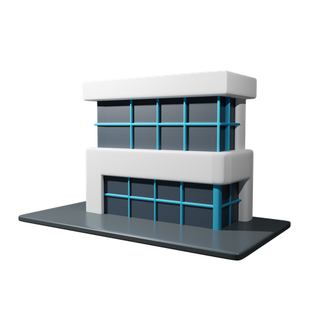 Bürogebäude  3D Icon