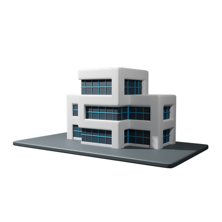 Bürogebäude  3D Icon