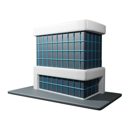 Bürogebäude  3D Icon