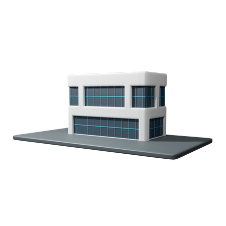 Bürogebäude  3D Icon