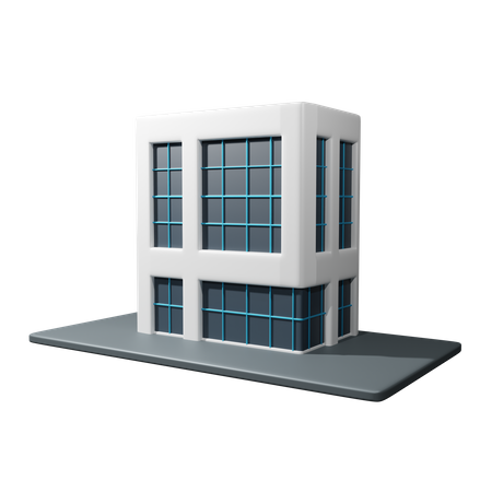 Bürogebäude  3D Icon