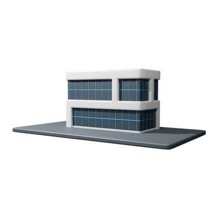 Bürogebäude  3D Icon