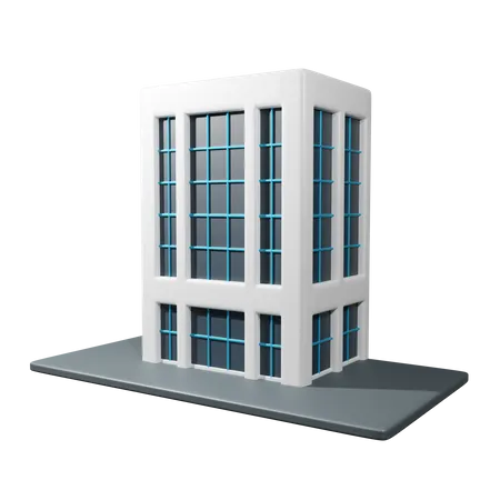 Bürogebäude  3D Icon