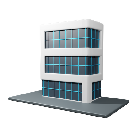 Bürogebäude  3D Icon