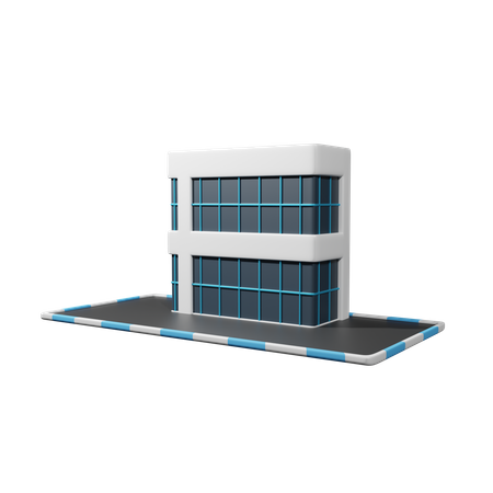 Bürogebäude  3D Icon