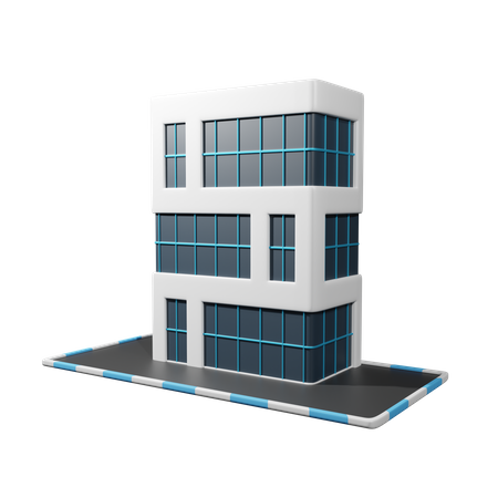 Bürogebäude  3D Icon