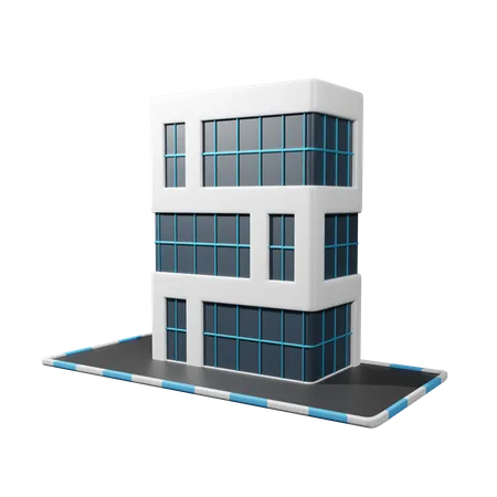 Bürogebäude  3D Icon