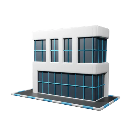 Bürogebäude  3D Icon