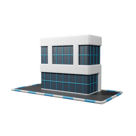 Bürogebäude  3D Icon