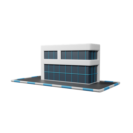 Bürogebäude  3D Icon