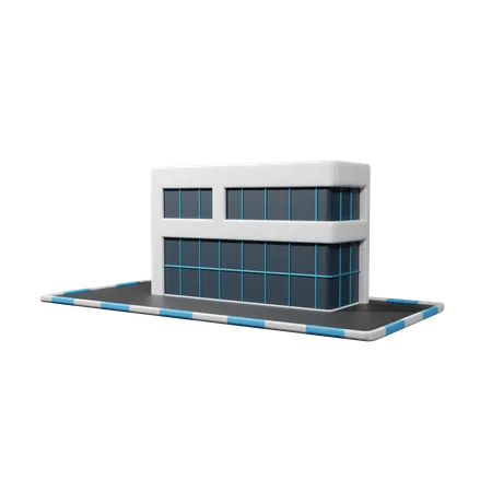 Bürogebäude  3D Icon