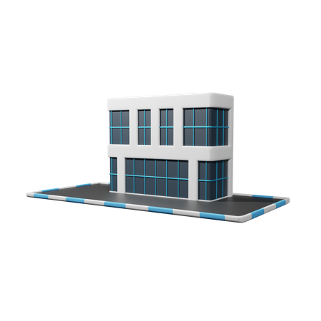 Bürogebäude  3D Icon