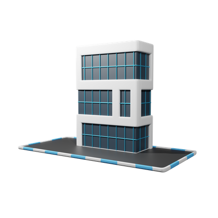 Bürogebäude  3D Icon