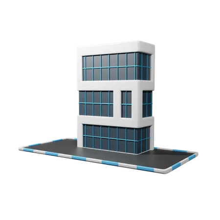 Bürogebäude  3D Icon