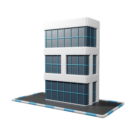 Bürogebäude  3D Icon