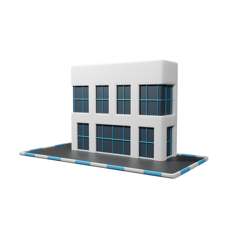 Bürogebäude  3D Icon