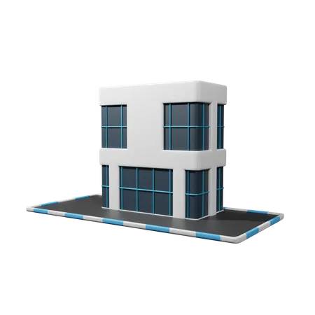 Bürogebäude  3D Icon