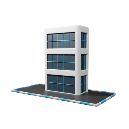 Bürogebäude  3D Icon