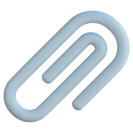 Büroklammer  3D Icon