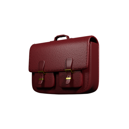 Bürotasche  3D Illustration