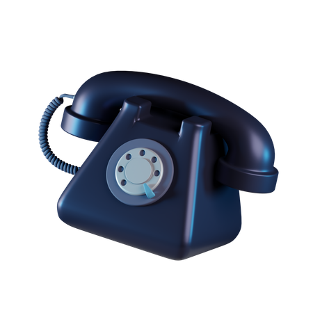 Bürotelefon  3D Icon