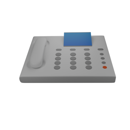 Bürotelefon  3D Icon