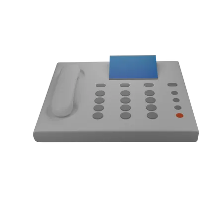 Bürotelefon  3D Icon