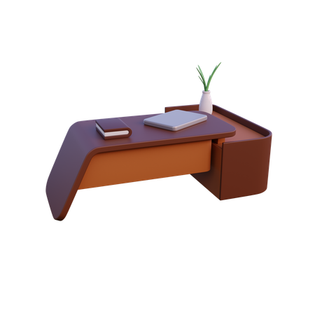 Bürotisch  3D Icon