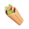 pita sandwich 3d images