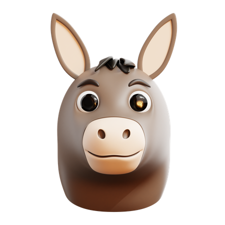 Burro  3D Icon