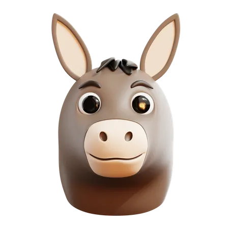 Burro  3D Icon